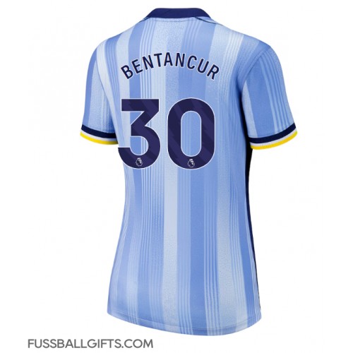 Tottenham Hotspur Rodrigo Bentancur #30 Fußballbekleidung Auswärtstrikot Damen 2024-25 Kurzarm